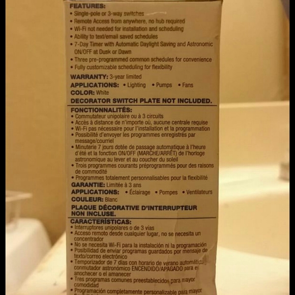 Smart In Wall timer - Picture 2 of 4